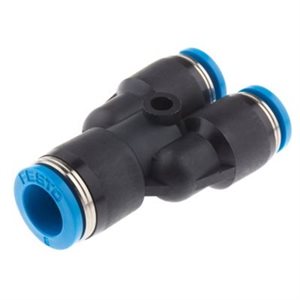 Y connector in10mm -out 2x 8mm